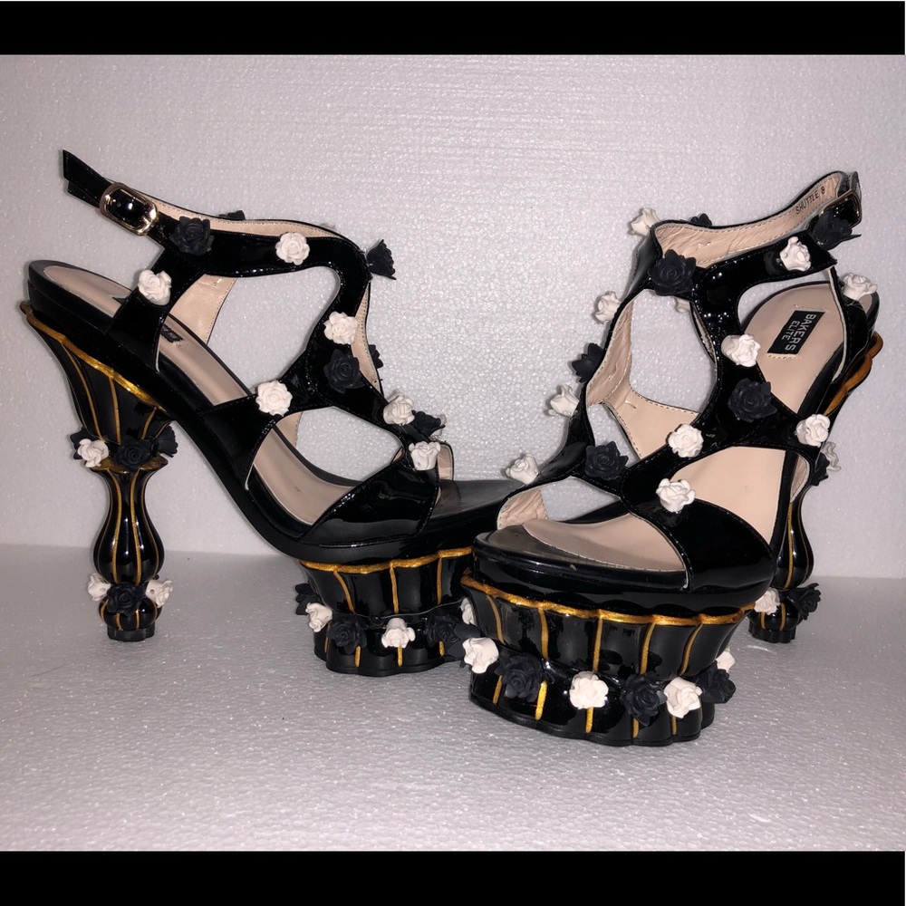 Very unique! Bakers Elite boutique heels.